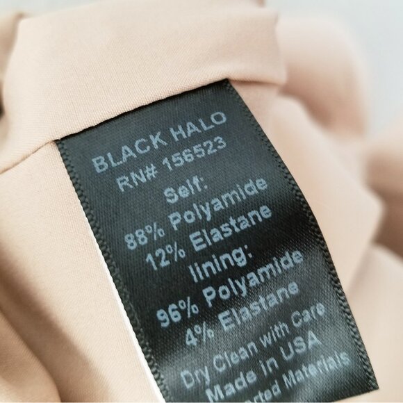 Black Halo Women's Mini Dress in Blush Pink - Picture 8 of 15